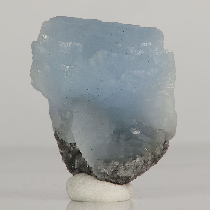 Fluorescent Blue Prehnite with Matrix from Tanzania – 5.86 grams