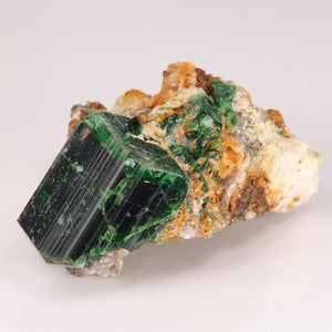 Tourmaline Green Crystal from Tanzania