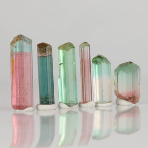 Tourmaline crystals for jewelry collection