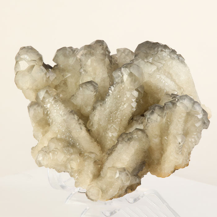 Translucent calcite crystal cluster from Guizhou China
