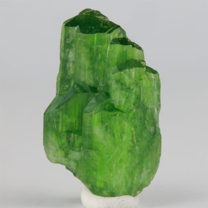 vibrant green tremolite crystal from tanzania