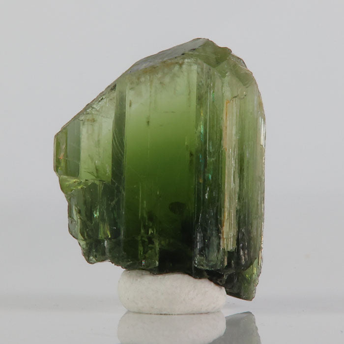 Tremolite crystal green Tanzania gem quality