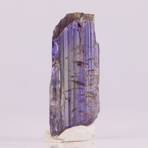 Raw Violet clear tanzanite crystal