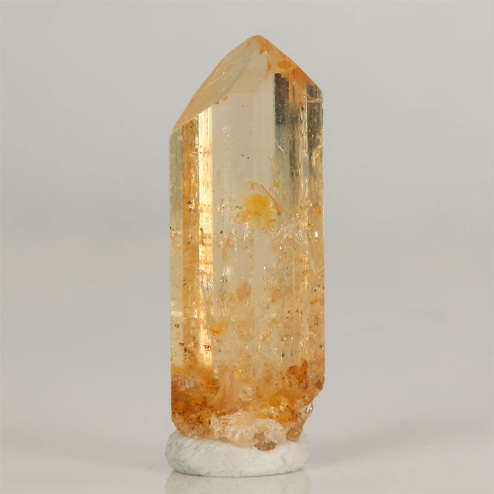 Fluorescent Topaz Crystal from Zambia