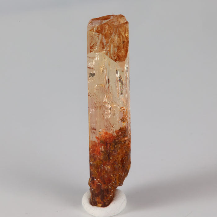 raw Zambian topaz crystal