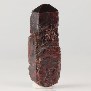 Zircon crystal Tanzania reddish brown natural