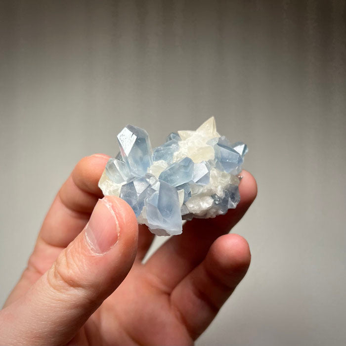 celestite and calcite crystal specimen Ohio USA