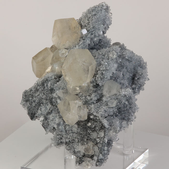 Calcite crystal cluster from Fujian China