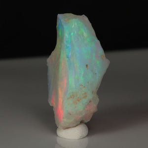 Natural hydrophane opal rough suitable for collection or cutting