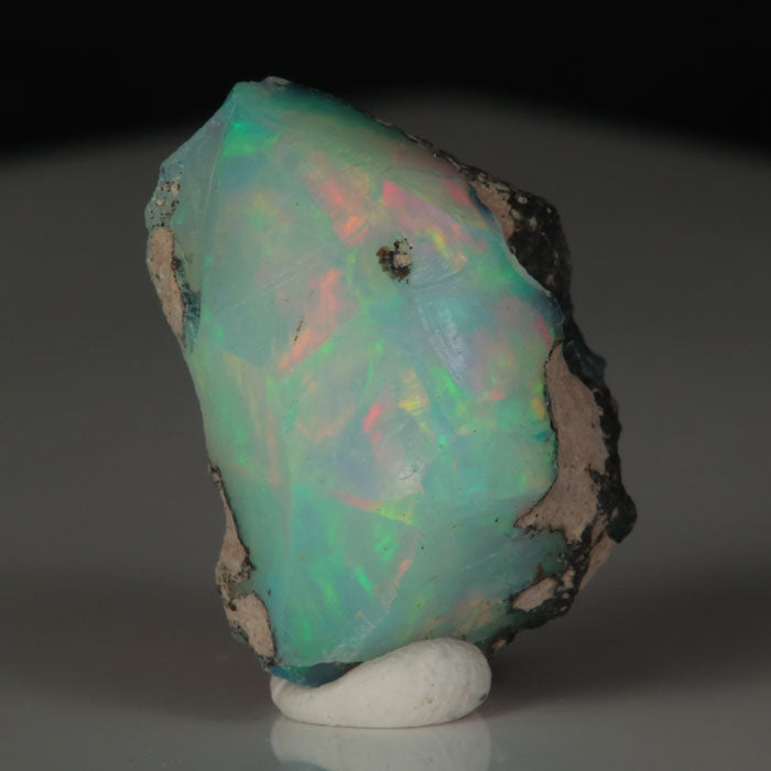 Natural hydrophane opal rough from Ethiopia