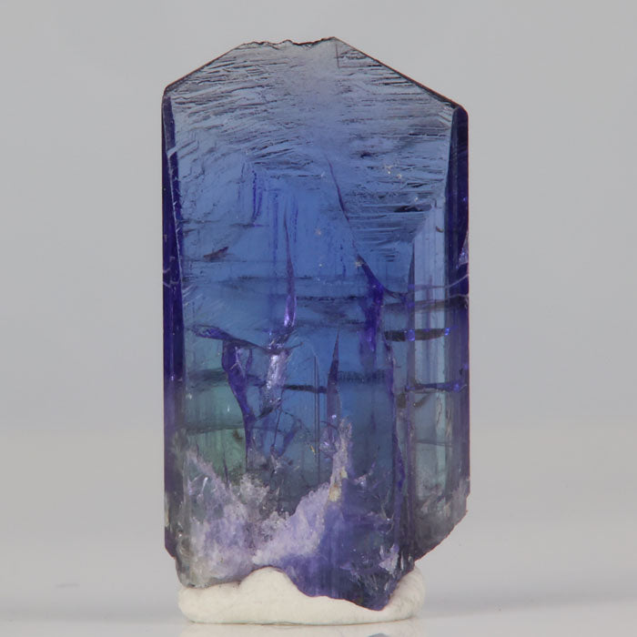natural color tanzanite crystal