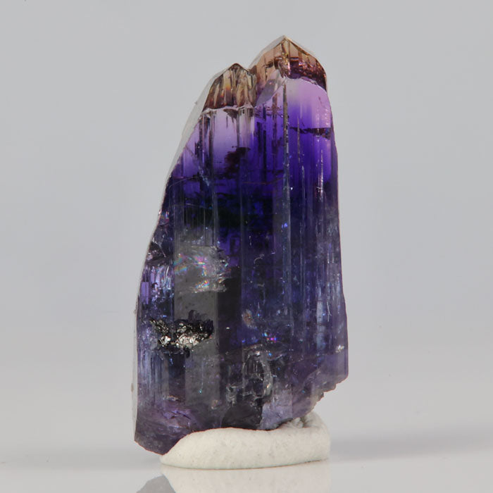 natural color tanzanite crystal