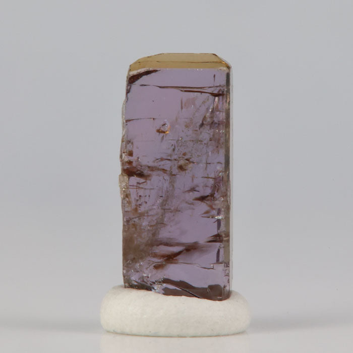 light purple natural color tanzanite