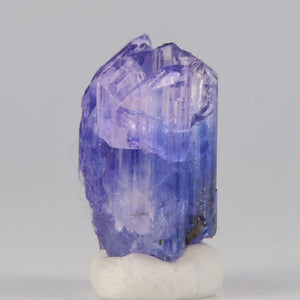 raw bicolor tanzanite crystal