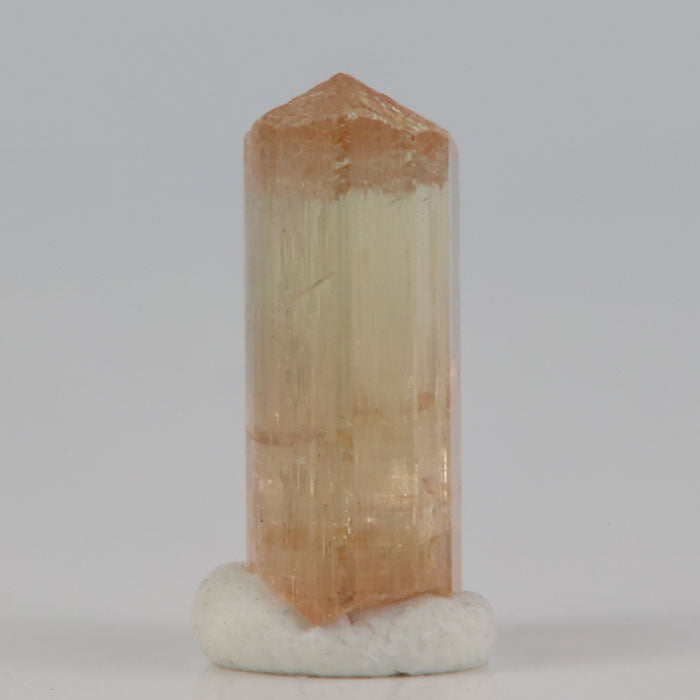 peachy pink tanzanite crystal 