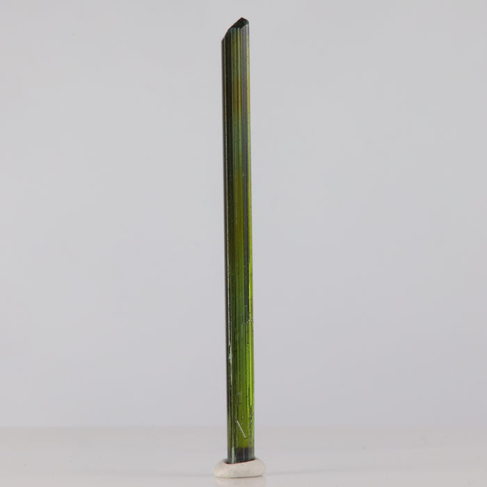 deep green raw tourmaline