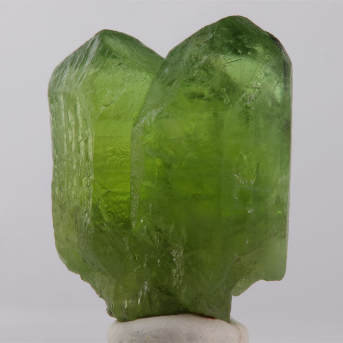 Natural raw peridot crystal