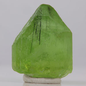 Peridot with ludwigite
