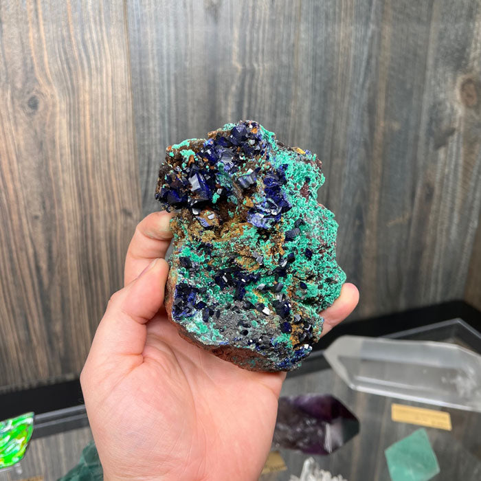 Chinese Azurite Malachite Mineral Specimen