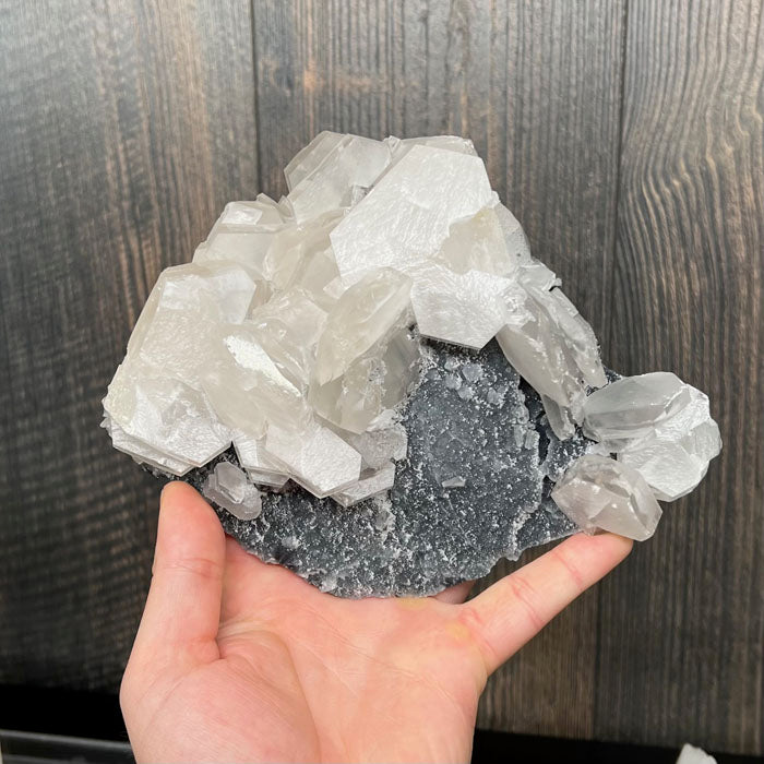 Chinese White Calcite Crystals