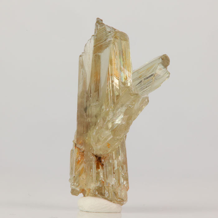 Diaspore crystal cluster from Turkey with bladed crystal formation