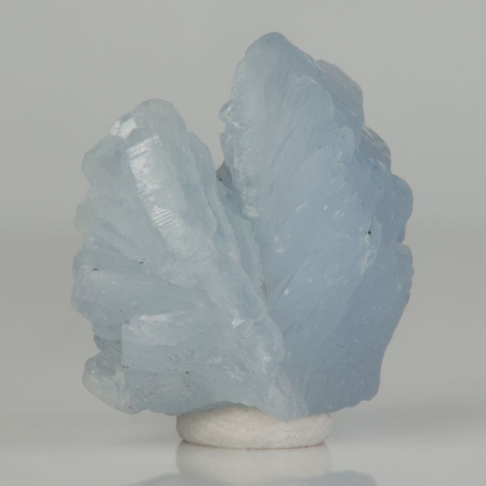 Collectible blue prehnite crystal cluster from Tanzania