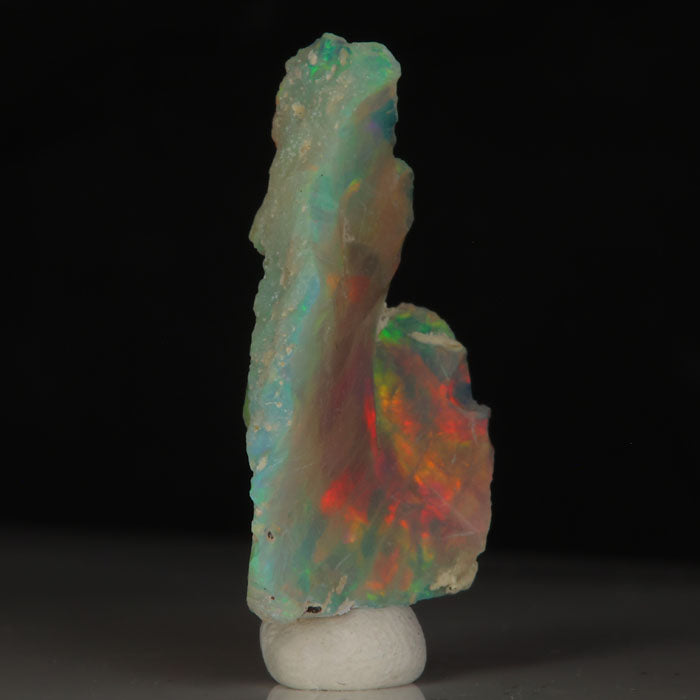 hydrophane opal thin specimen not suitable for cutting