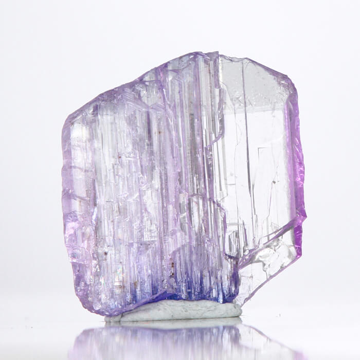 Fancy Pinkish Violet Tanzanite Crystal