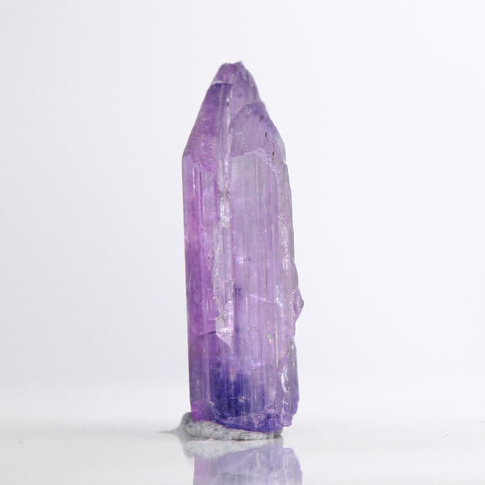 11.56ct Fancy Pinkish Violet Tanzanite Crystal