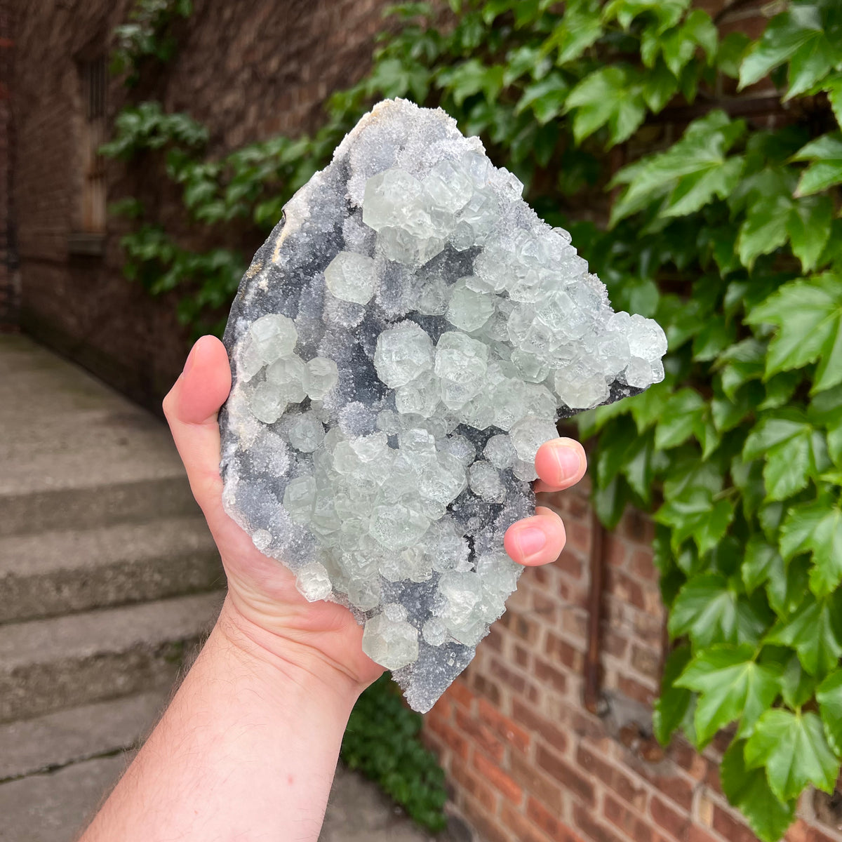 Large Fujian China fluorite mineral specimen