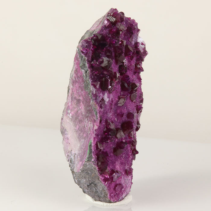 Turkey kammererite crystals close up