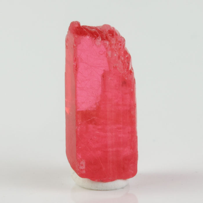 Gemmy pink Rhodonite crystal from Brazil