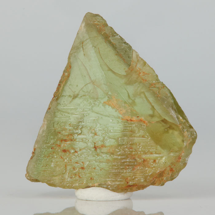 green sphene specimen from zimbabwe translucent titanite mineral