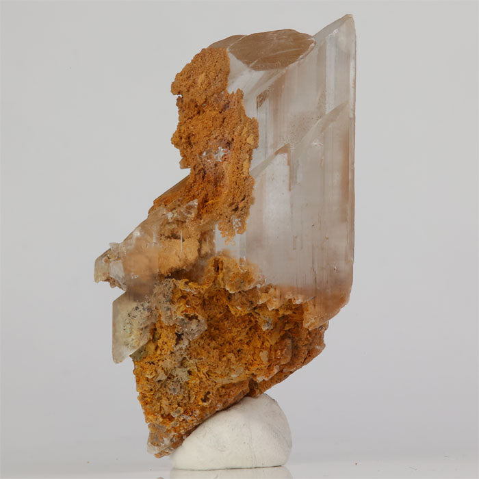 gypsum crystal specimen from Mexico with bladed formation