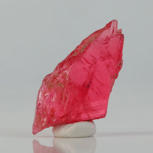 natural rhodonite crystal vivid pink color miniature collector specimen