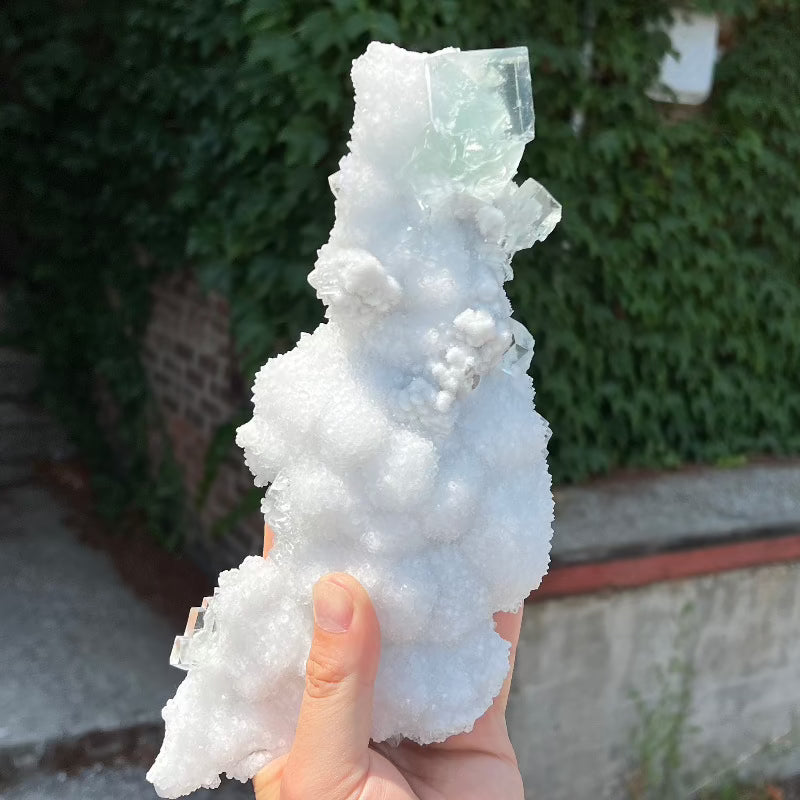 chinese fluorite mineral crystal spevimen