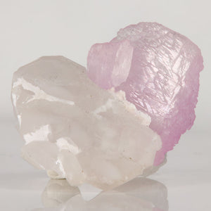 Miniature Kunzite and Quartz mineral specimen from Kunar, Afghanistan, weighing 20.11 grams.