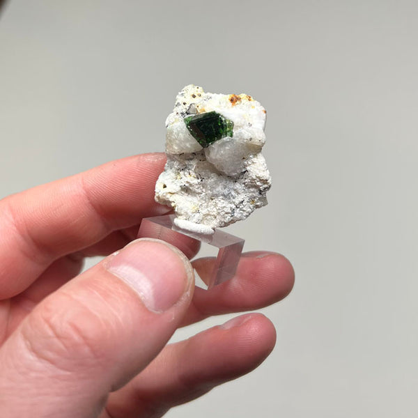 Chrome Tourmaline on Matrix from Landanai, Tanzania – 13.58 grams
