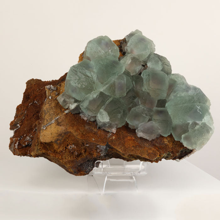 large mint green fluorite collector display specimen