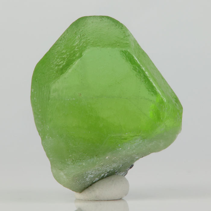 lime green peridot crystal specimen from pakistan natural olivine