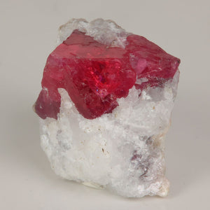 red spinel crystal Tanzania matrix