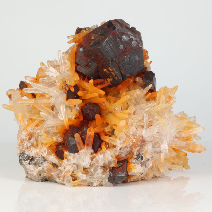 Collector mineral specimen with pyrite and quartz from Yunnan