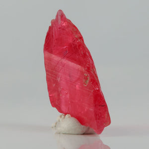 thumbnail rhodonite crystal from brazil with strong pink saturation
