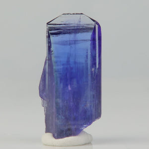 natural blue violet tanzanite crystal from tanzania