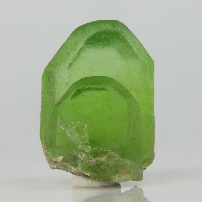 natural green peridot crystal cluster from pakistan