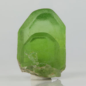 natural green peridot crystal cluster from pakistan