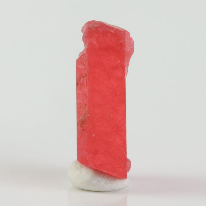 Natural Rhodonite crystal with vivid pink color