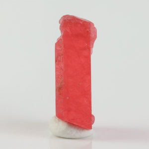 Natural Rhodonite crystal with vivid pink color