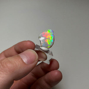 Colorful Ethiopian opal rough from Welo, Ethiopia