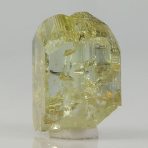 transparent yellow tanzanite collector crystal